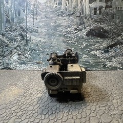 A Bridge Too Far ! British PARATROOPERS WILLYS JEEP COMMANDO CAR Vickers MGun!!