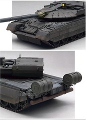 Amusing Hobby 35A064 1/35 Russian Main Battle Tank Black Eagle Object 640 model