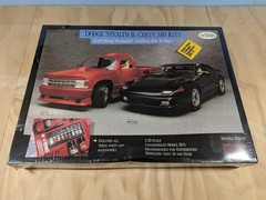Testors 1/20 Scale Dodge Stealth and Chevy S10 Kit No. 986
