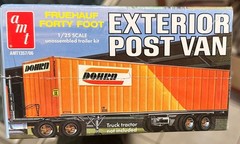 AMT 1:25 40′ Fruehauf Exterior Post Trailer Dohrn, AMT1357/06 New Sealed