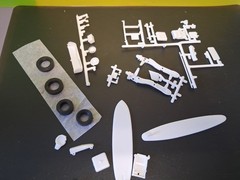 Revell USA #85-4347 1/25 Surfite MODEL KIT *PARTS ONLY*