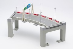 Tomicarama Vintage 1/64 11a Highway Curve A ABS resin accessories