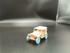 3D Printing1/72 Soviet GAZ-67 reconnaissance vehicle / jeep Uncoated kit