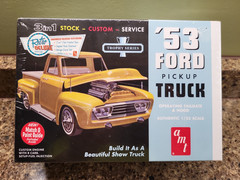 AMT 1953 Ford Pickup Truck 1/25 Model Kit 3 in 1 Trophy Series NEW ’53 AMT882