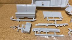 1950 Ford Convertible COMPLETE INTERIOR & UPGRADES 1:25 AMT NEW Model PARTS