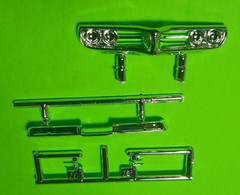 Bumpers Grill 68 1968 Pontiac Firebird 1/25 Door Handles Chrome Grille Revell