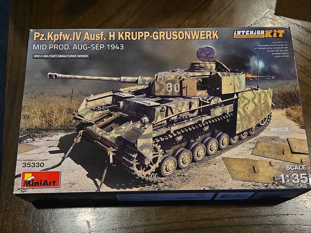 1/35 Miniart Panzer IV Ausf. H Interior Kit