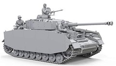 Border Model German Army Panzer Kpfw.IV Ausf.H Early/Mid 2in1 Model kit BT005