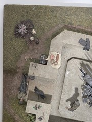 Verlinden 1/35 German Heavy FlaK Gun Emplacement Revetment Diorama Base WWII 239