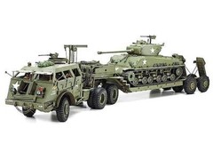Tamiya 1/35 No.230 US Army 40 Ton Tank Carrier Dragon Wagon Plastic Model 35230