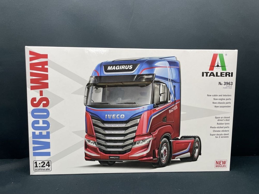 1/24 Iveco S way Platz Italeri assembly type Collectables 17+