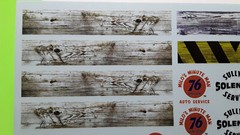 AMT 50 1950 Chevy 3100 Pickup Service Truck 1/25 Union 76 Waterslide Decal Sheet
