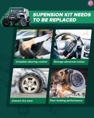 SCITOO 10-PC SET Suspension Kit for 2006-2007 For Jeep Liberty – Upper Control