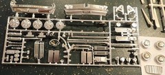 AMT 62 Pontiac Bonnieville model kit original 60s 3 in 1 unbuilt screw bottom