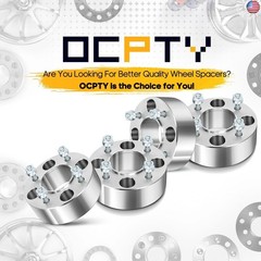 OCPTY 4Pcs 2″ Wheel Spacers 4×110 Studs 10×1.25 74.1mm 4Lug Hubcentric Wheel