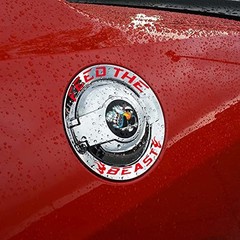 for Dodge Challenger Accessories-Gas Tank Door Cover Overlay For Unique Style
