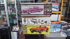VINTAGE AMT MODEL PARTS BOXES LOT 66 CORSA 65 STINGRAY 34 FORD MISH MOSH LOT