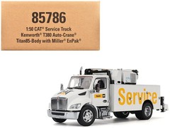 Diecast Masters 85786 1/50 Kenworth T380 Auto-Crane Titan 85 Truck