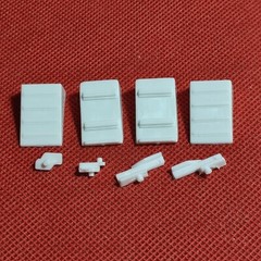 Semi Battery Boxes Mack R685ST 1:25 Scale Model Truck Part AMT