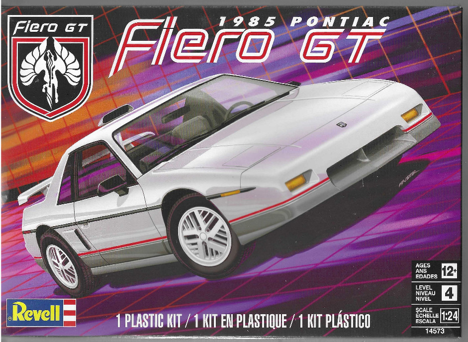 Revell 1985 ’85 Pontiac FIERO GT in 1/24 4573