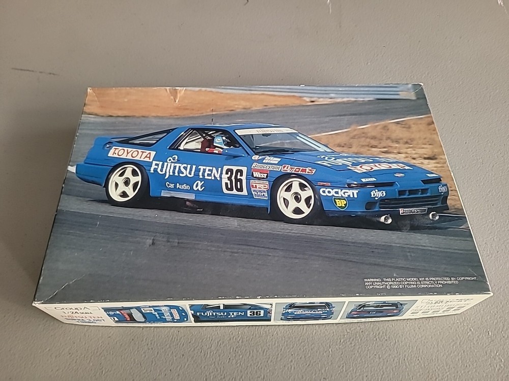 Fujimi 1/24 TC-87 Fujitsu Ten Toyota Supra 3.0 GT Turbo Group A Racing