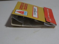 Vintage CITGO Antique CAR COLLECTION #7 1905 5 CV Peugeot Matchbook Model kit