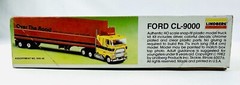 Snap Fit Over The Road Ford CL-9000 Sleeper Lindberg HO Scale Model Kit # 1047