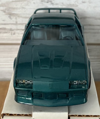 ERTL NIB DEALER PROMO CAR 1991 CAMARO Z-28 DARK TEAL BLUE MEATALLIC #6039