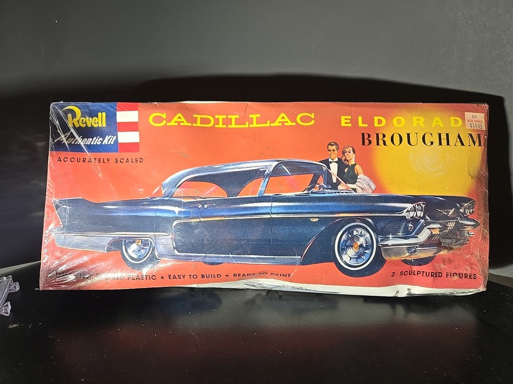 Vintage Revell Cadillac Eldorado Brougham H-1214:149 1957 model Not A Repro