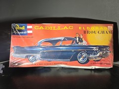 Vintage Revell Cadillac Eldorado Brougham H-1214:149 1957 model Not A Repro