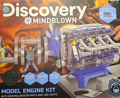 Discovery Mindblown 4-Cylinder Model Engine Kit STEM Build Techcore
