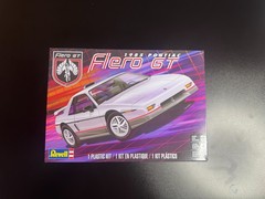Revell 1985 Pontiac Fiero GT Plastic Model Kit 1:24 Scale – 14573 – NIB!