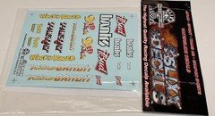 Slixx Decals 1:24-1:25 Scale Gasser & Rat Rod Mini Sheets New