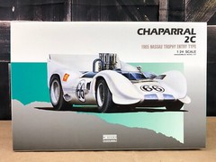 OPEN BOX ARII Japan 1:24 Model Kit #3 CHAPARRAL 2C 1965 NASSAU TROPHY ENTRY TYPE