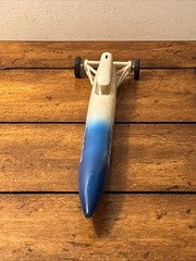 THE BLUE FLAME Land Speed Rocket Car Promo Model Incomplete Rare Vintage