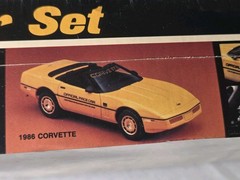 Vintage 1/25 MPC ERTL INDY PACE CAR SET CORVETTE CAMARO FIREBIRD NOS SEALED 1987
