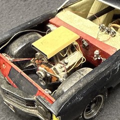 MPC ’72 Chevelle 1-7228 Original Model 1/25 Built Detailed Missing Parts Restore