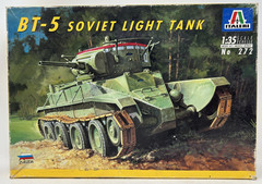 Italeri Model Kit – BT-5 Soviet Light Tank #272 – Partially Assembled Complete!