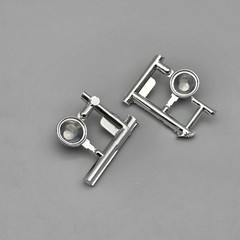 AMT 1/25 1934 Ford 5 Window Coupe Parts Kitbash Chrome Headlight Bezels