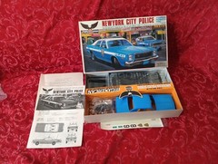 m14b sealed model YODEL 1970’S PLYMOUTH FURY NEW YORK CITY POLICE CAR kit 1/24