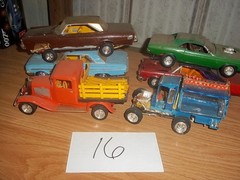 Model Car Junkyard/Parts Lot Salvage Built Plastic Models #16