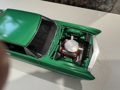 REVELL 1/25 1965 BUICK RIVIERA CUSTOM CRUISIN USA SERIES BUILT