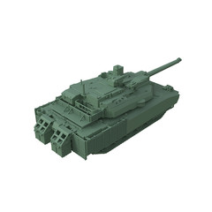 MRY-SFW SS144758 1/144 Model Parts French Leclerc Main Battle Tank
