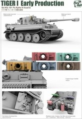Border BT-010 1/35 Tiger I Early Production – July to August 1943 Kursk