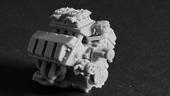 BOSS 9 crate engine big block Kasse 520ci Ford – 18 12 18 24 amt revell tamiya