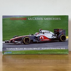 Fujimi 1/20 Scale Vodafone McLaren Mercedes MP4-27 Model Kit – Australia GP 2012