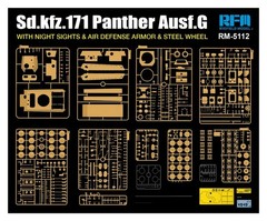 Rye Field 5112 1/35 Sd.kfz.171 Panther Ausf.G Plastic model kit
