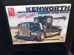 AMT 1157/06 KENWORTH TYRONE MALONE’S CUSTOM DRAG TRUCK MODEL KIT-NIB-1/25 SCALE