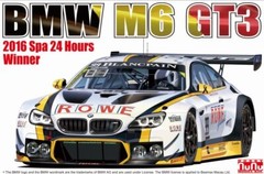 Platz NuNu 24001 1/24 Scale Model Car Kit BMW M6 GT3 F13 2016 Spa 24Hours Winner