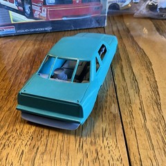 Built Model Car, 1987 Monogram Stock Car STARTED, INCOMPLETE, MODIFIED For Parts